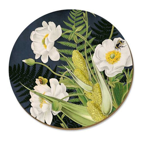 Wolfkamp & Stone Old Master Placemat Mt Cook Lily with Bee