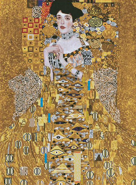 Woman In Gold (Klimt) - Diamond Dotz - Advanced