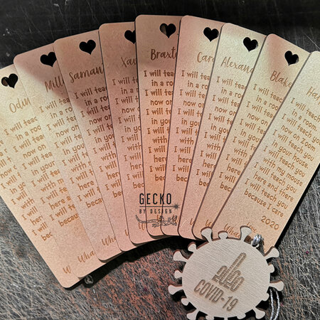 Wooden Bookmark - Custom made