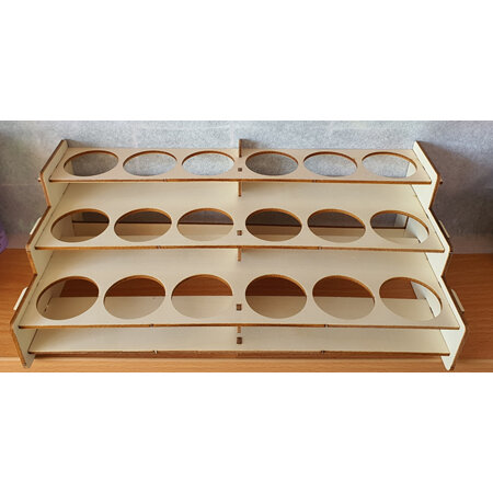Wooden - Paint Storage Rack