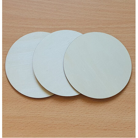 Wooden Rounds for Dotting