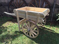 Wooden Wheeled Hand Cart