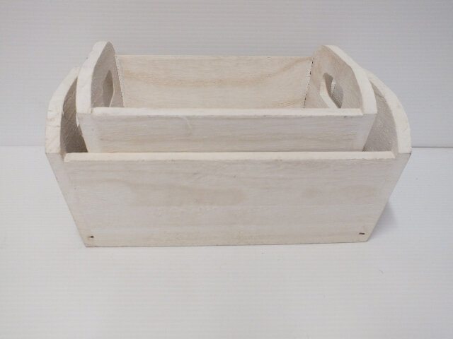 #wooden#container#tray#handles