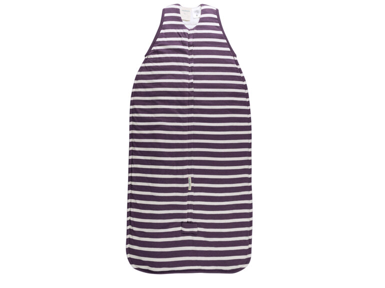 Woolbabe Duvet Front Zip Sleeping Bag 3-24 Months - Twilight Stripe