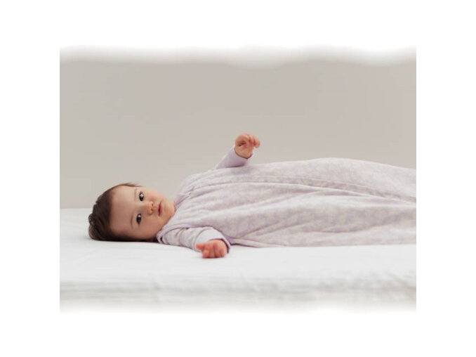 Woolbabe Duvet Weight Bag with Front Zip Mauve Manuka 3-24 months