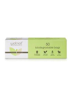 WOTNOT Biodegradable Nappy Bags 50pk
