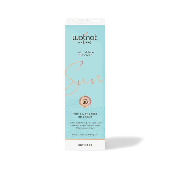 Wotnot Natural Face Sunscreen  & BB Cream SPF 30+ SPF Untinted