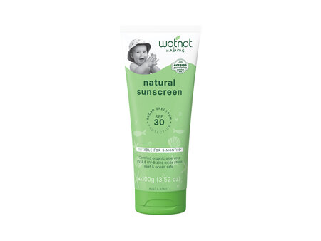 Wotnot Naturals Sunscreen for Baby SPF30+