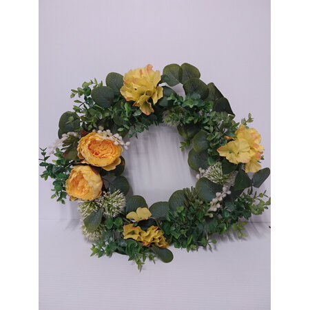 Wreath - Buttercup yellow 2390