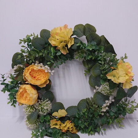 Wreath - Buttercup yellow 2390