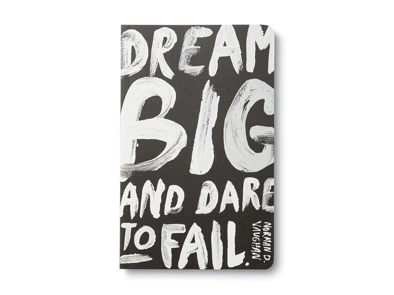 Write Now Journal Dream Big Dare to Fail