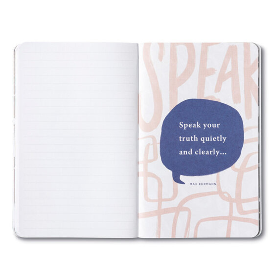 Write Now Journal - Speak Your Truth compendium