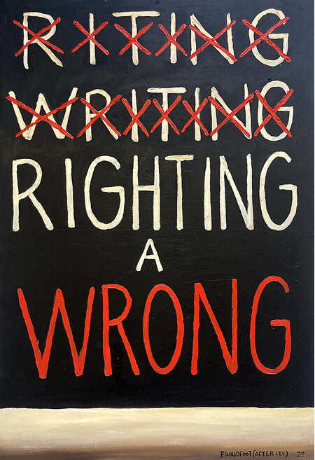 Writing a Wrong