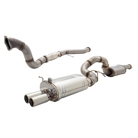 XFORCE FALCON BA BF XR6 TURBO BACK EXHAUST KIT 4' STAINLESS UNPOLISHED XF-E4-F6-02-B-TBS