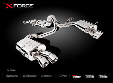 XFORCE FORD FALCON SUPERCHARGE COYOTE V8 CAT BACK EXHAUST