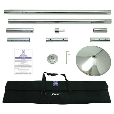 XPERT (NX) Pole Set - 45/50mm Chrome, Powder Coat, Silicone