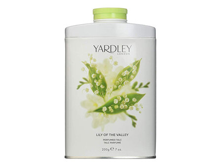 YARDLEY LILY OF THE VALLEY TALC TIN 200G