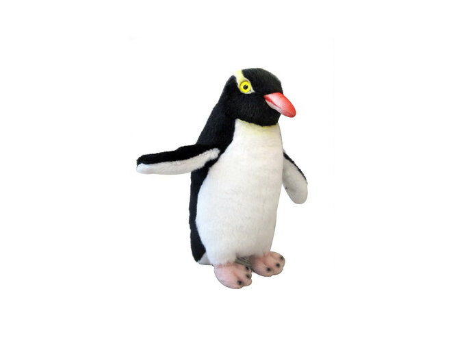 Yellow Eye Penguin Hoiho with Sound 15cm plush soft toy kids nz