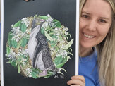 Yellow- eyed Penguin  Art Prints