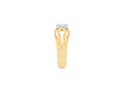 Yellow Gold Brilliant Cut Diamond Ring - Lauren