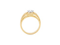 Yellow Gold Brilliant Cut Diamond Ring - Lauren