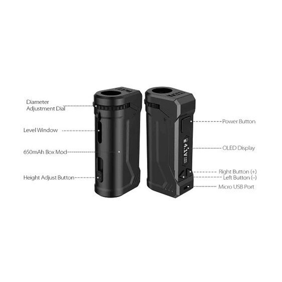 YOCAN UNI PRO BATTERY 510 THREAD GREEN