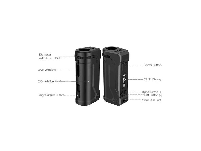 YOCAN UNI PRO BATTERY 510 THREAD GREEN