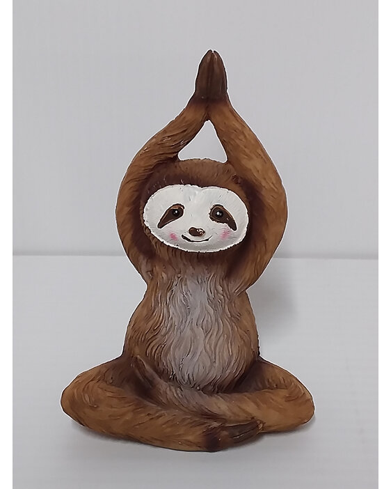 #yogi#sloth#easypose#prayerhands#