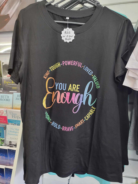 YOU ARE ENOUGH Adults Top