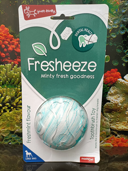 Yours Droolly - Fresheeze Dental Ball