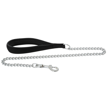 Yours Droolly Padded Chain Lead Med Bk
