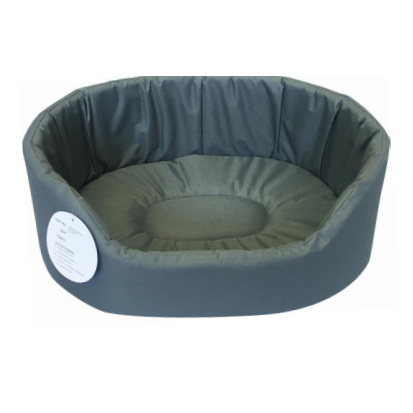 Yours Droolly Summer Dog Bed Olive Green