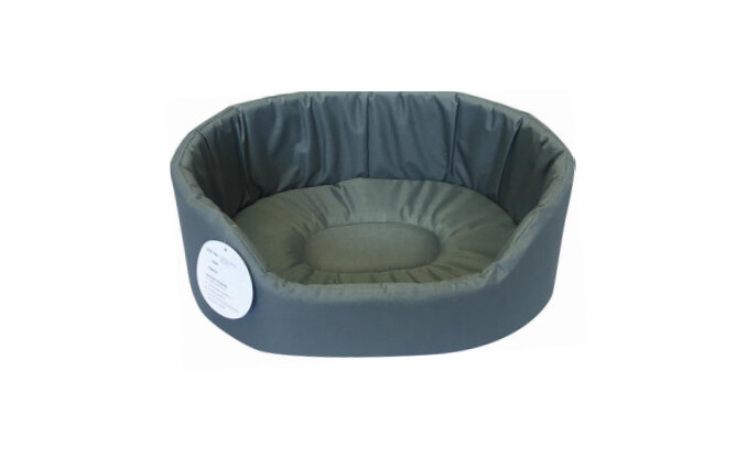 Yours Droolly Summer Dog Bed Olive Green