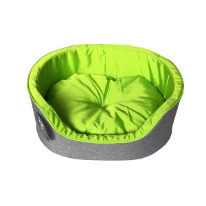 Yours Droolly Summer Dog Bed Pink/White
