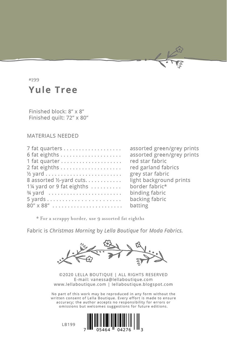 Yule Tree from Lella Boutique