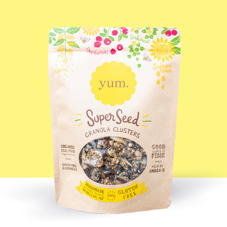 YUM Granola Super Seed Clusters 350g