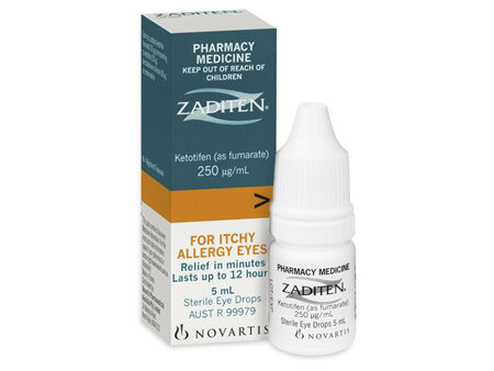 ZADITEN Eye Drops 0.025% 5ml