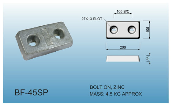 Zinc Anode Baycast