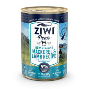 Ziwi Peak Dog Cans - Mackerel & Lamb