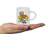 Zoo animals Personalised Fluffy Mug