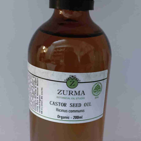 Zurma Certified Organic Castor Seed Oil
